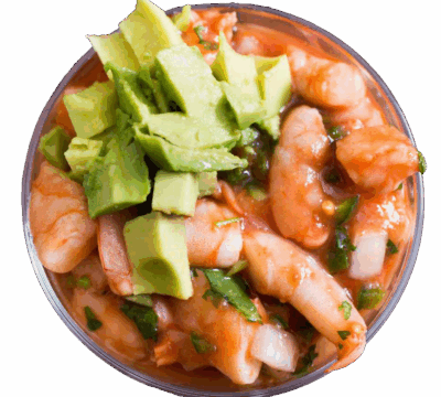 coctel de camarones